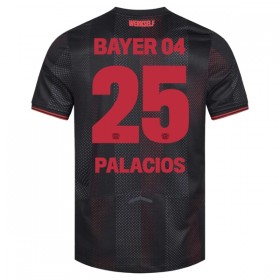 Bayer 04 Leverkusen Exequiel Palacios 25 Domácí 2025-26 - Fotbalové Dresy (S/S)